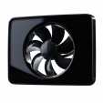 FRESH Накладной вентилятор Intellivent Black (черный)
