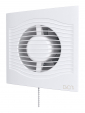 SLIM 5C-02, Вентилятор накладной SLIM D125 обр.клапан шнурок DICITI