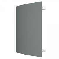 PQ4 Graphite, Панель декоративная QUADRO D100 172х172 Graphite ERA